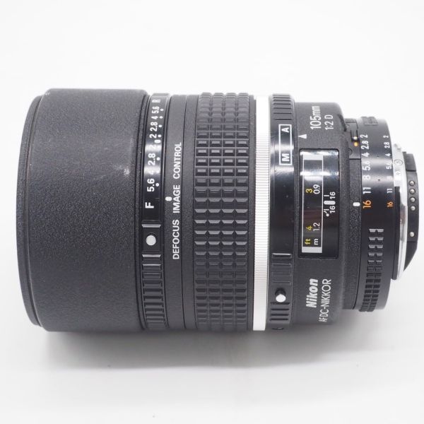 ■並品■ Nikon ニコン 単焦点レンズ Ai AF DC Nikkor 105mm f/2D フルサイズ対応_画像3