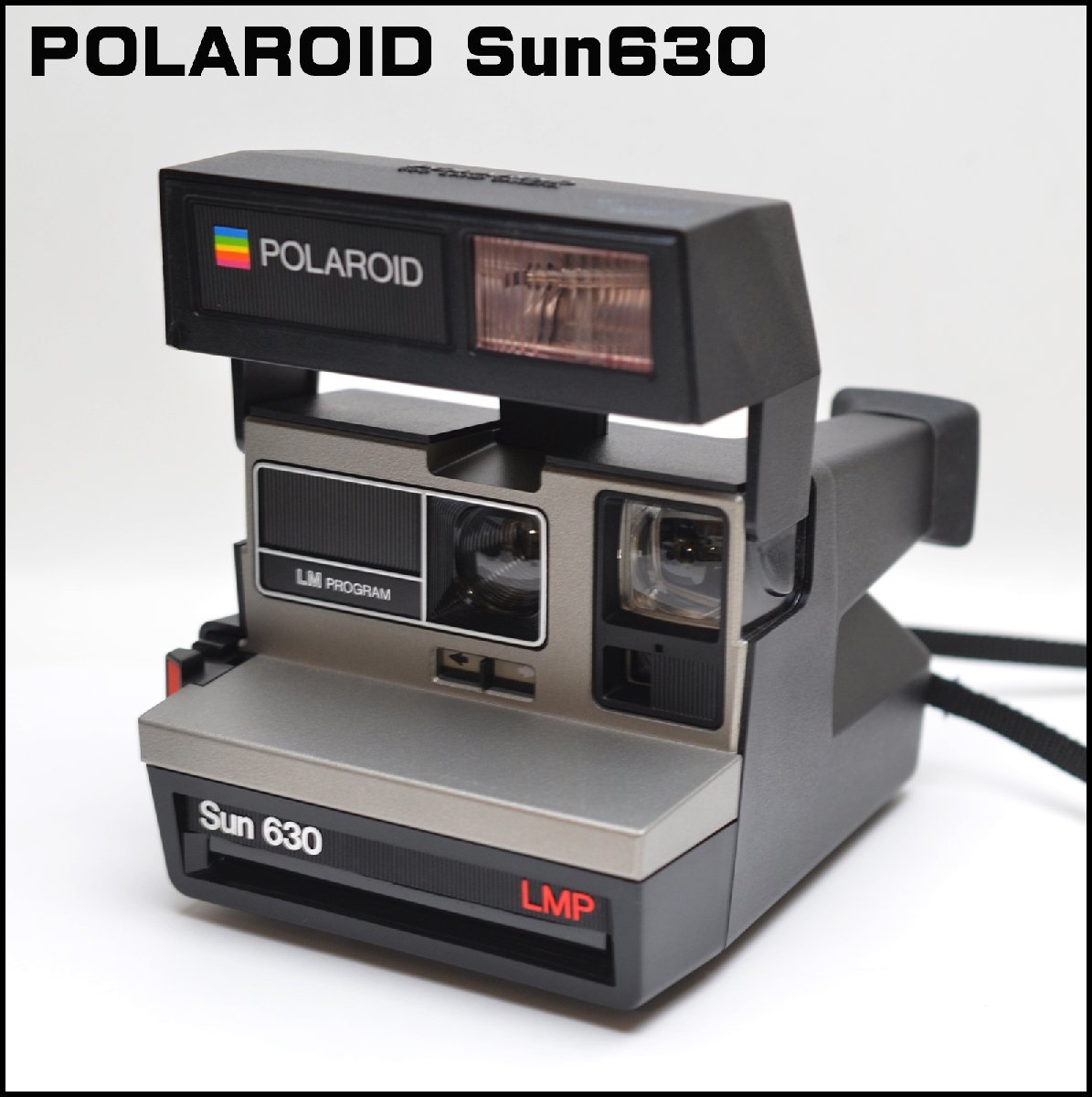 ポラロイド カメラ Sun 630 LMP ※動作未確認 Polaroid 600 LAND CAMERA