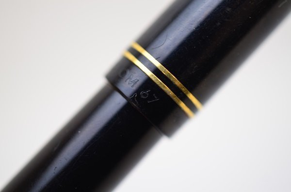 良品 PILOT CUSTOM 67 万年筆 ペン先14K-585 5 (OB) 万年筆 パイロット カスタム ブラック×ゴールド_画像7