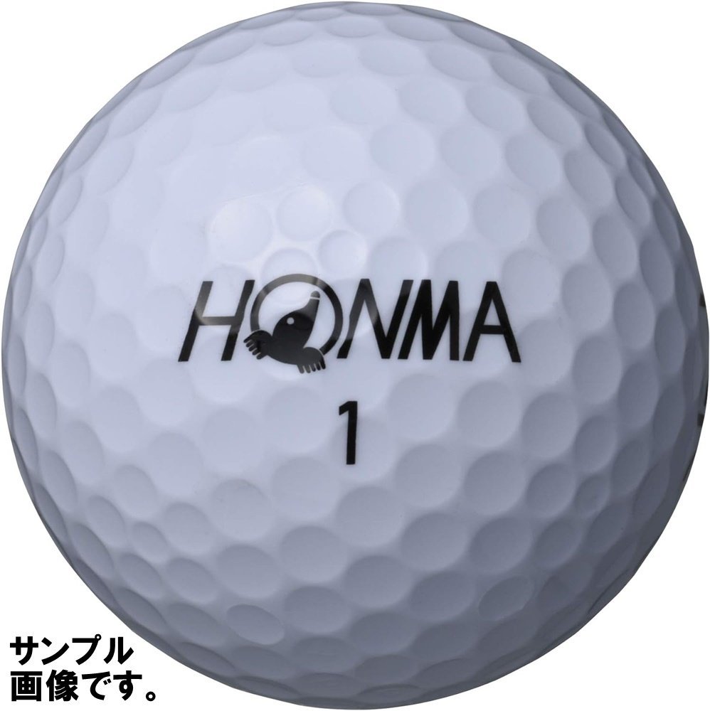 4箱セット(合計12球) 新品 ホンマ TW-S イエロー D1 SPEEDMONSTER ホワイト ゴルフボール 3球入り×4箱 HONMA_画像6