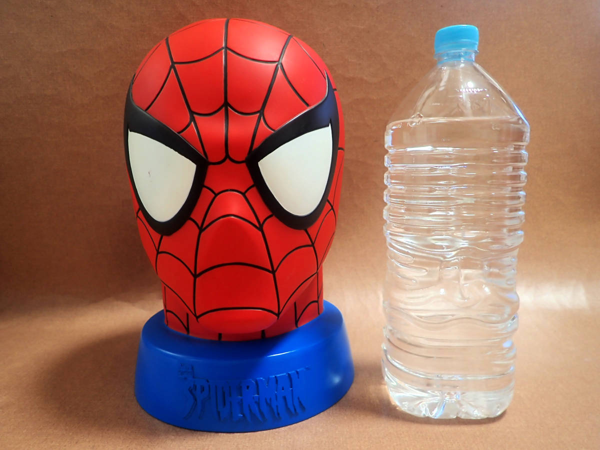 【マーベル ディズニー スパイダーマン ビッグサイズ ヴィンテージ 貯金箱 MARVEL SPIDERMAN 全長約34cm 】の画像2