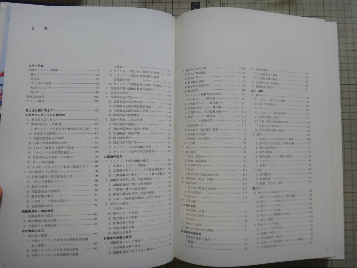 第11回オリンピック冬季大会 札幌1972年　大会組織委員会　公式報告書　OLMPIC_画像3