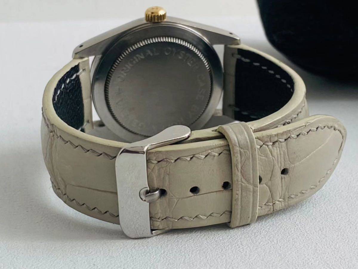TUDOR チュードル チューダー Prince Date プリンスデイト 74033 Men’s メンズ 34mm watch 腕時計 AUTO 自動巻 YG SS 金 ダイヤ 稼働中の画像5