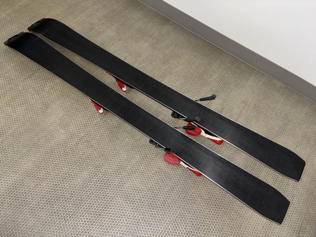 サイズ100cmジュニア用カービングスキー中古スキー板&ビンディングSwallowスワロ―RX-S5200_画像4