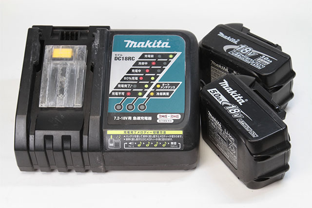 Makita マキタ 18V 充電式 振動ドライバドリル HP480D ケース・バッテリー2個・充電器付　(6220)_画像9