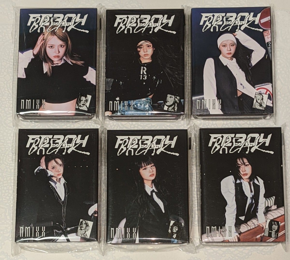 NMIXXエンミックス Fe3O4 BREAK 2ND EP ALBUM Nemo ver 6セット NMIXXエンミックス Fe3O4 BREAK 2ND EP ALBUM Nemo ver 6セット