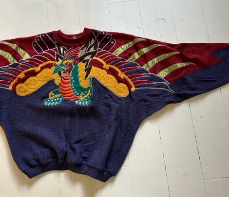 山本寛斎 インターナショナル作品 81AW セーター 送料無料 山本寛斎 インターナショナル作品 81AW セーター 送料無料