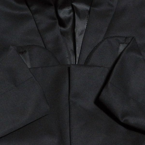 BLACK BARRETT by NEIL BARRETT ブラックバレット ニールバレット デザイン ブレザー テーラード ドレスジャケット 黒 2 美品_画像8