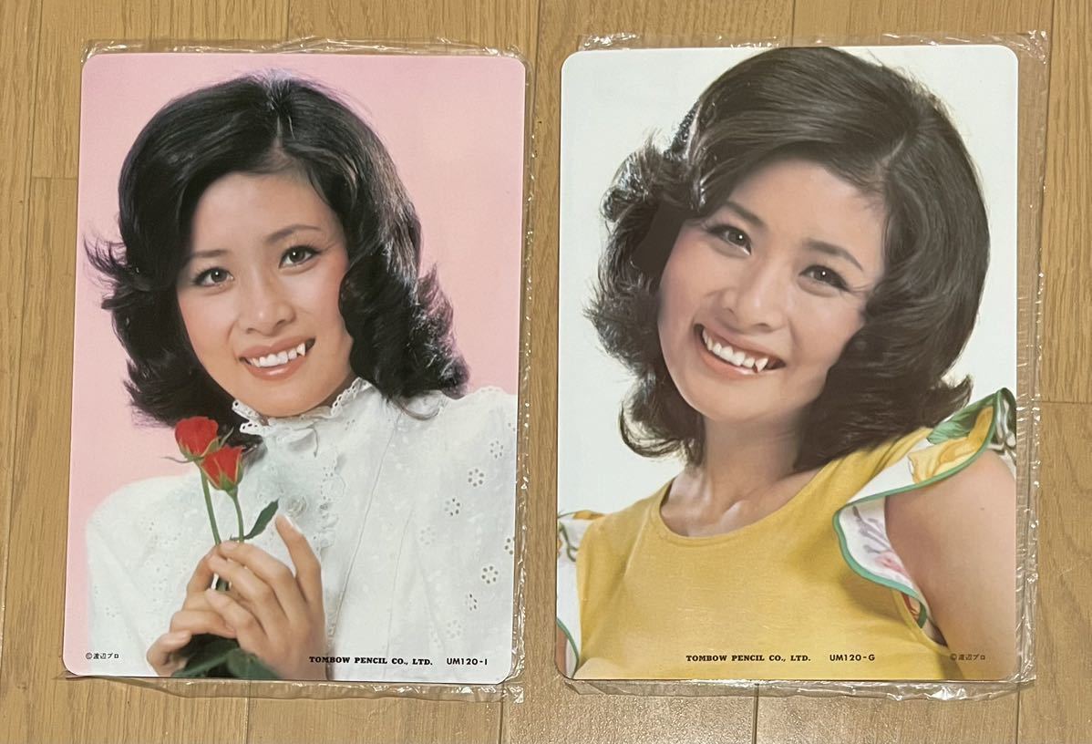 1970年代　アイドル　下敷き　デッドストック　当時品　麻丘めぐみ　小柳ルミ子　森昌子　６枚セット_画像5