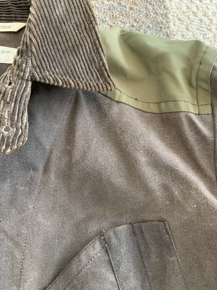 rag and bone Barbour ブラウン＆カーキ　サイズ36-34_画像5