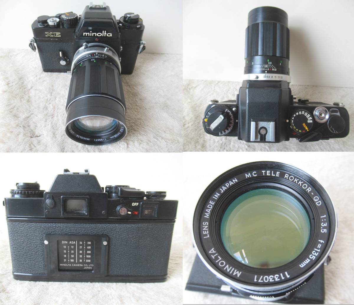 一眼レフ フィルムカメラ レンズ付 まとめ 8台 / minolta XE α/ PETRI FT-EE/ kowaflex model E/ Canon flex RM EOS/ PENTAX A3 DATE 他_画像2