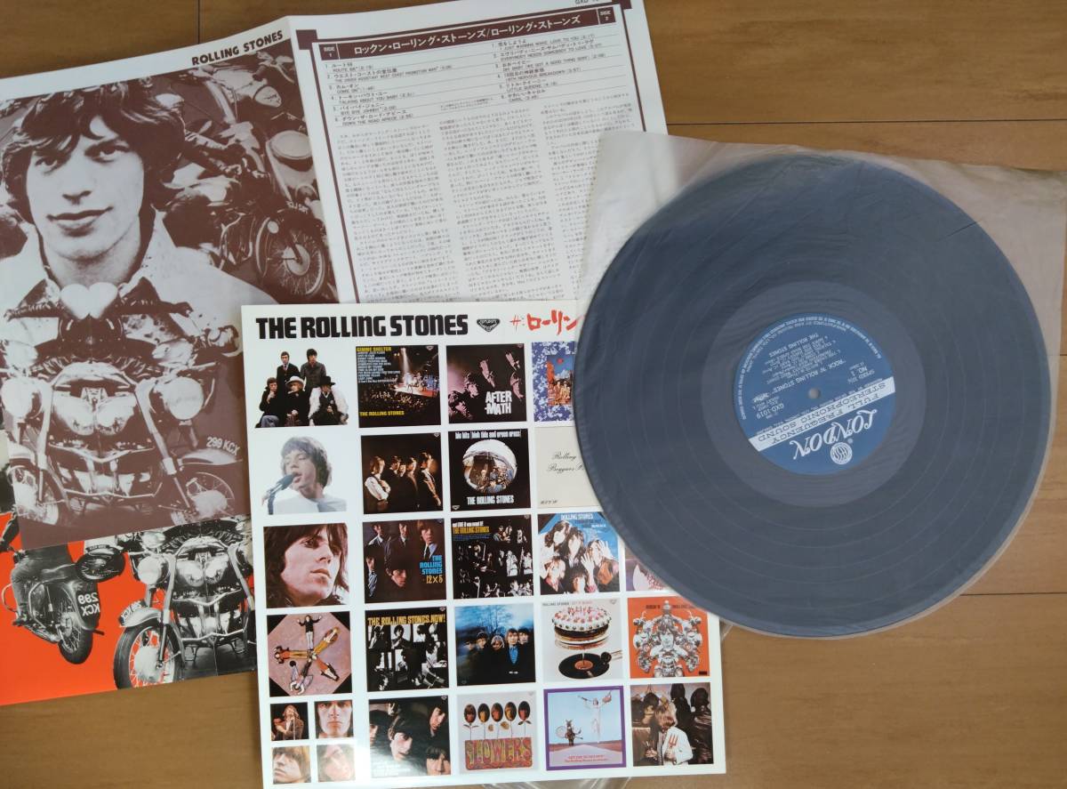 LP Rolling Stones Rock 'n' Rolling Stones レコード 1980 ステッカー★LASE DISC ローリングストーンズの画像5