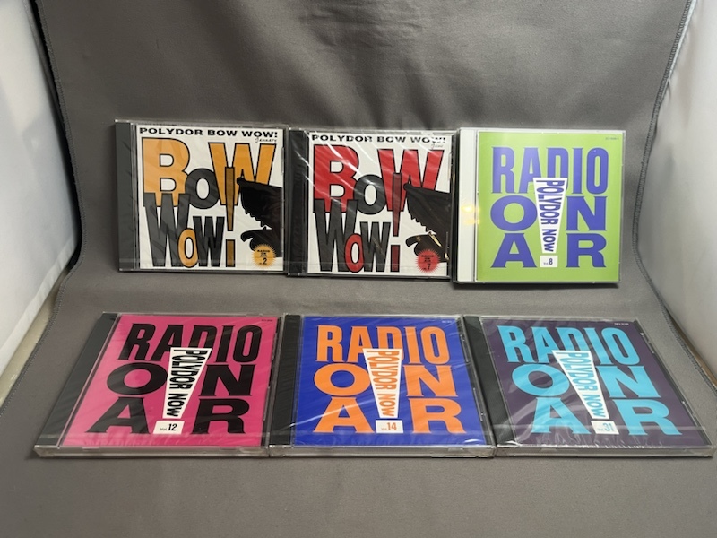 未開封 CD　6枚　 非売品☆ POLYDOR BOW WOW! ☆ NOW! RADIO ON AIR☆スティング ビョーク Bjork　ジャネットジャクソン_画像1