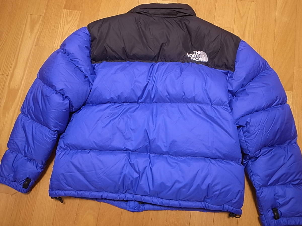 【送料無料 即決】海外限定 THE NORTH FACE 1996 RETRO NUPTSE JACKET LAPIS BLUE 青 XL 新品 復刻 DOWNヌプシ ダウンジャケット日本未展開_画像3