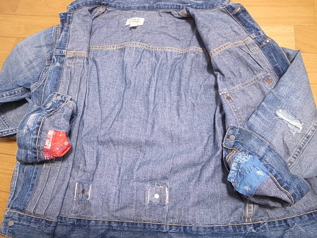 Polo Ralph Lauren Denim & Supply Buckle Back Type 1 Denim Polo Ralph Lauren Denim & Supply Buckle Back Type 1 Denim