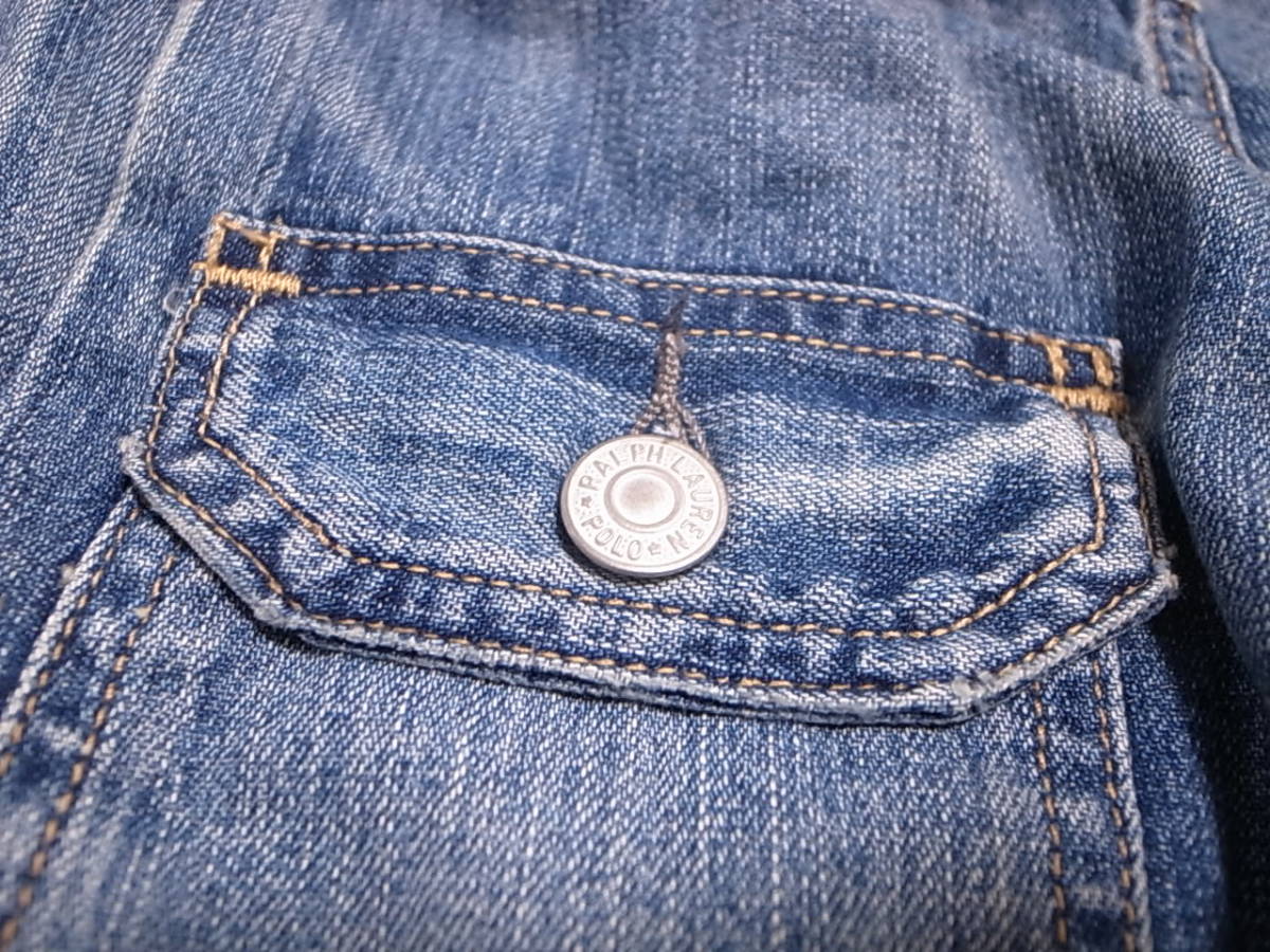 Polo Ralph Lauren Denim & Supply Buckle Back Type 1 Denim Polo Ralph Lauren Denim & Supply Buckle Back Type 1 Denim