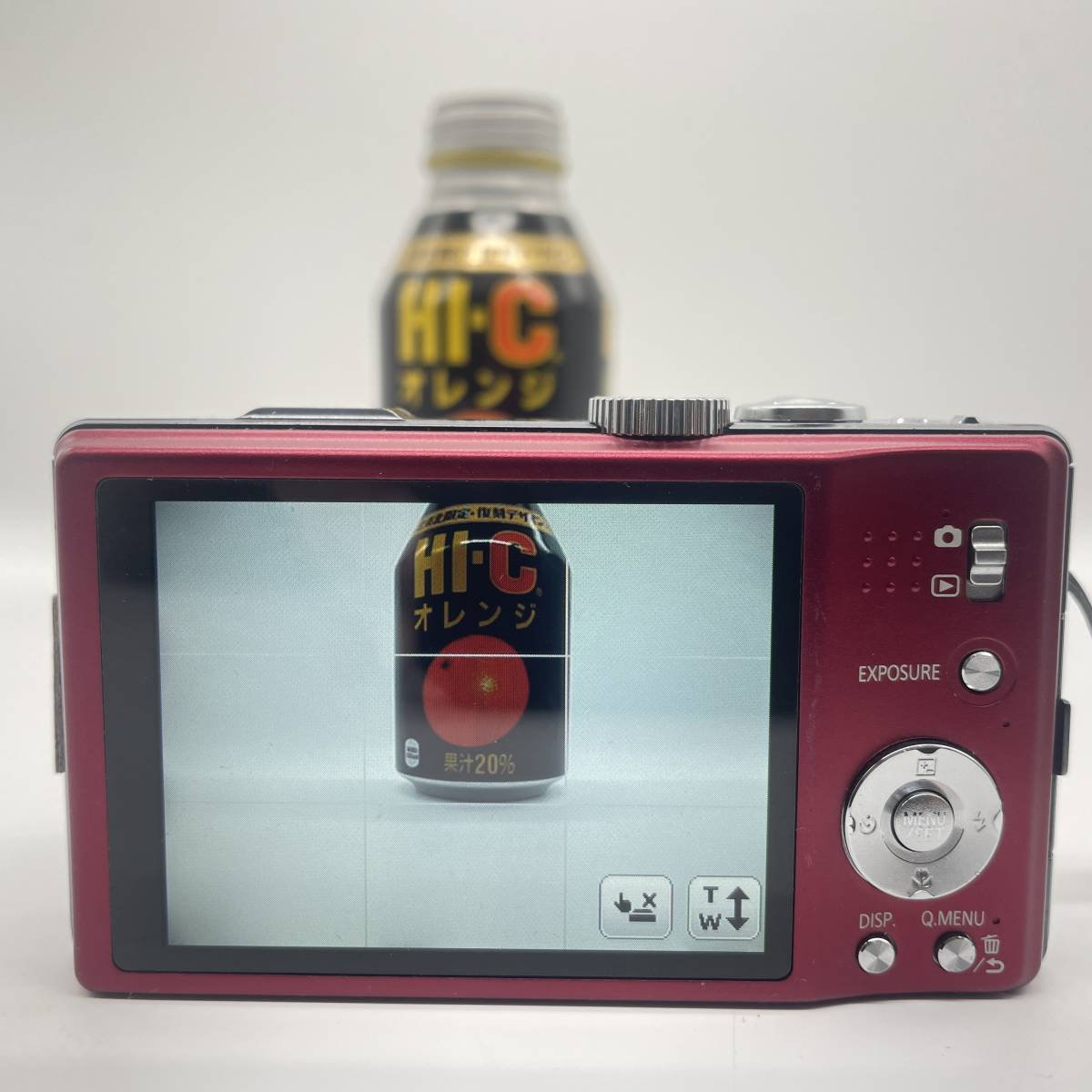 【動作確認済】Panasonic LUMIX TZ DMC-TZ20 RED　コンデジ　デジカメ　デジタルカメラ　シャッター&フラッシュ動作OK_画像3