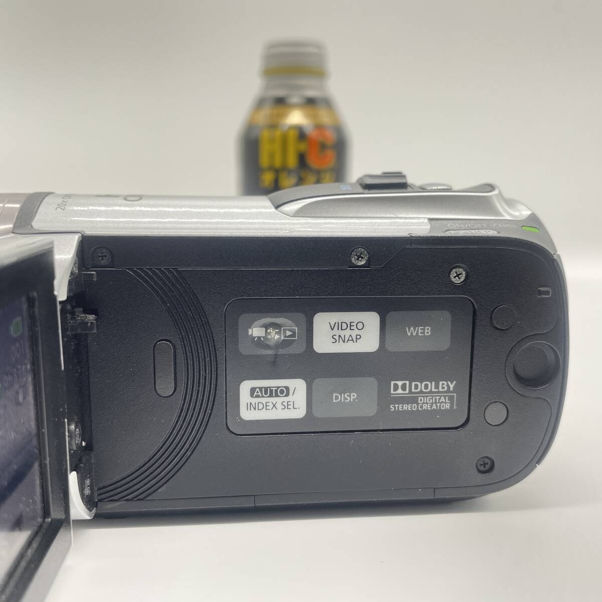【簡易動作確認済み】Canon IVIS HF R11 SILVER デジタルビデオカメラ　ハンディビデオカメラ　カメラ　Canon キャノン_画像5