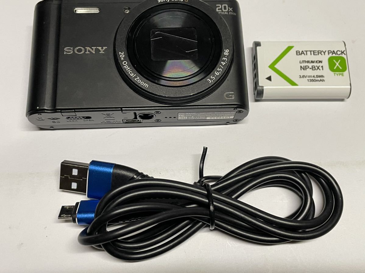 SONY Cyber-shot DSC-WX350/B 動作品_画像1