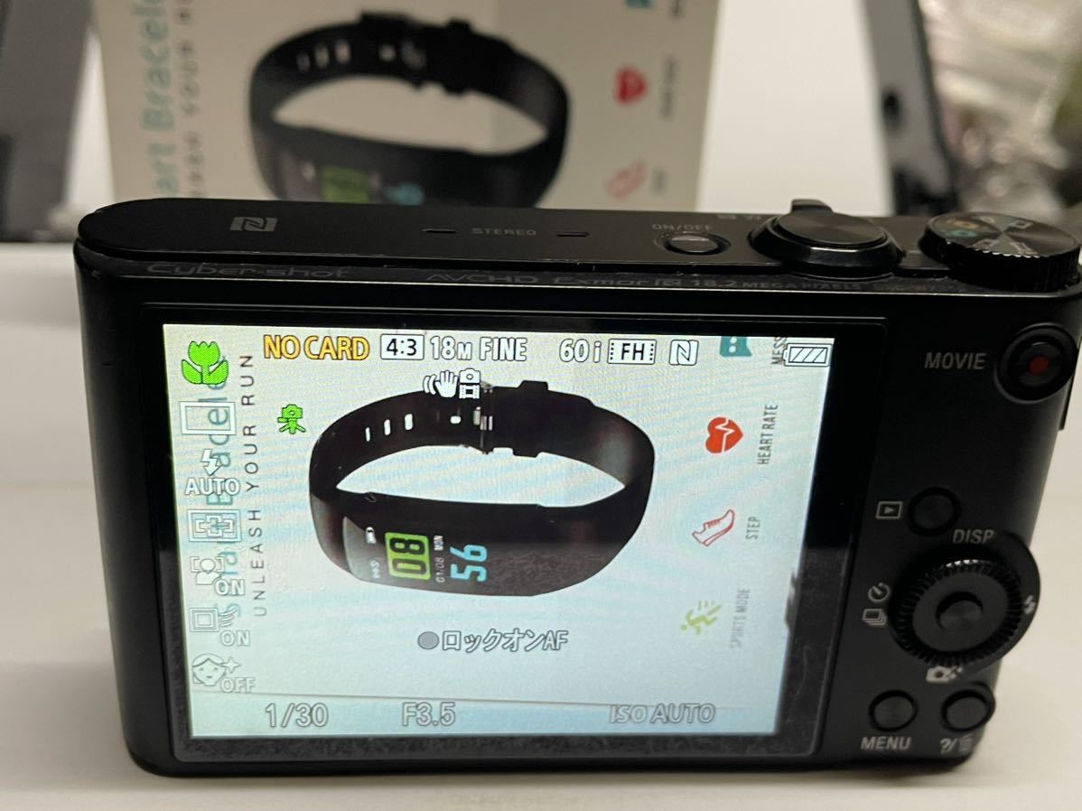 SONY Cyber-shot DSC-WX350/B 動作品_画像8