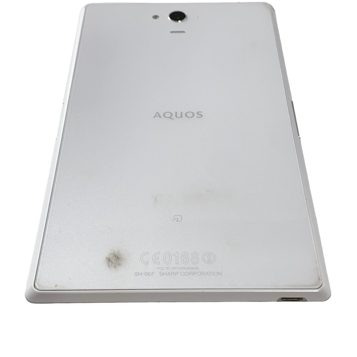 【送料無料】docomo ドコモ SH-06F AQUOS Pad タブレット 〇端末 本体のみ 中古品_画像3