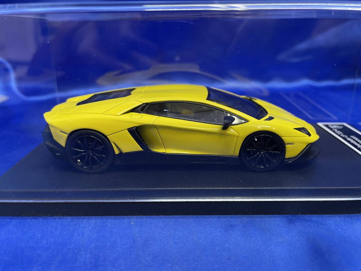 1/43 ランボルギーニ アヴェンタドール LP720-4 50th Anniversary Giallo Maggio(イエロー) [LS411LA]の画像4