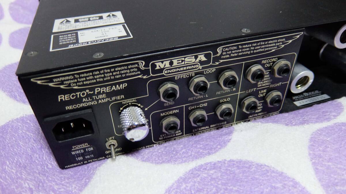 Mesa Boogie Rectifier Recording Pre-Amp_画像5