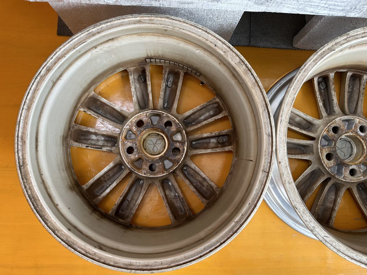 No.19佐賀発 MITSUBISHI 17×6 1/2J 純正 OFF+46 5H PCD 114.3 Φ 67mm 4本set 17インチ_画像8