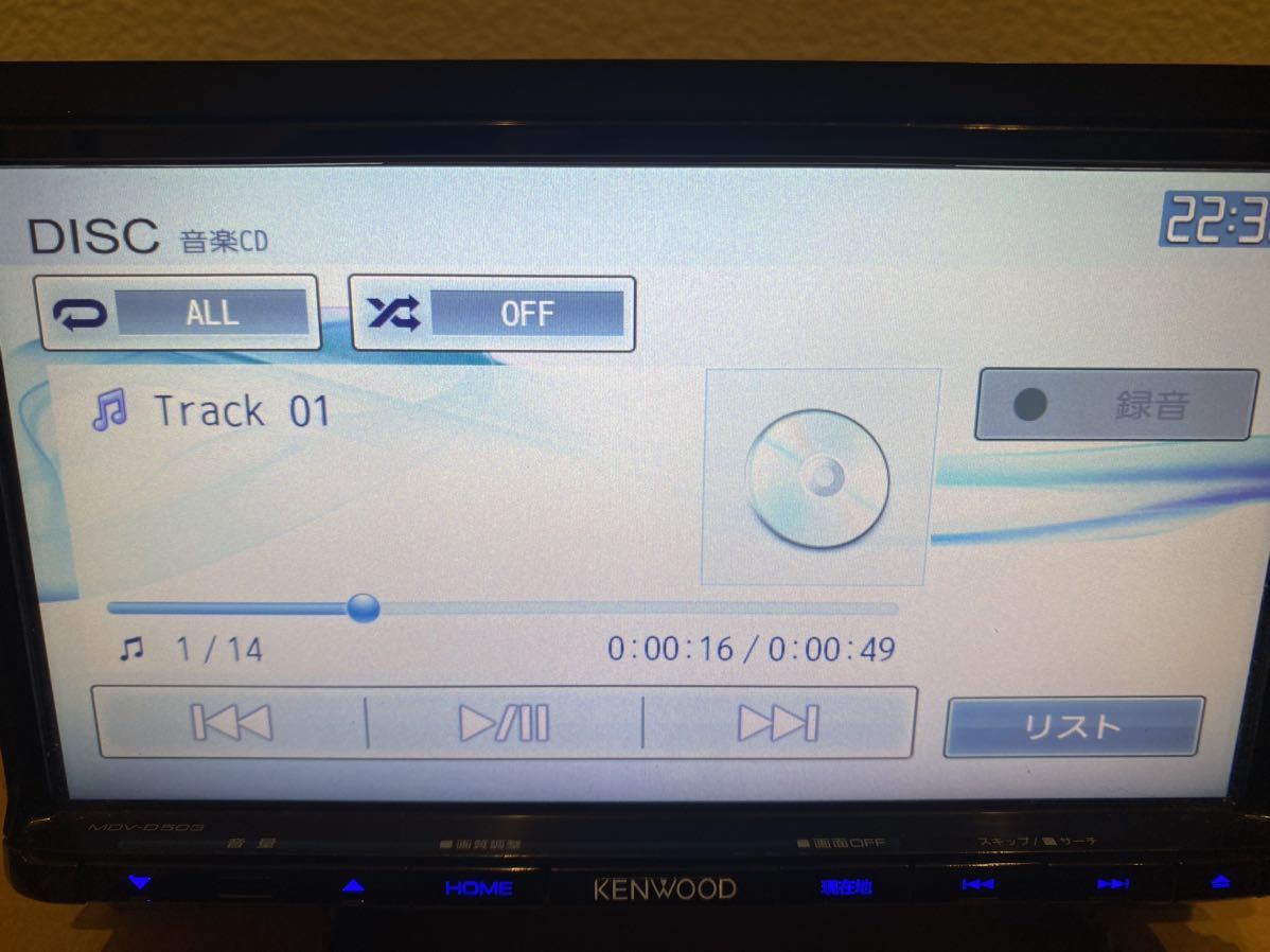 2016年製☆ KENWOOD MDV-D503 ☆ 4チューナー＆4ダイバシティ方式 地デジ/Bluetooth内蔵 DVD/USB/SD AVナビゲーションシステム_画像10