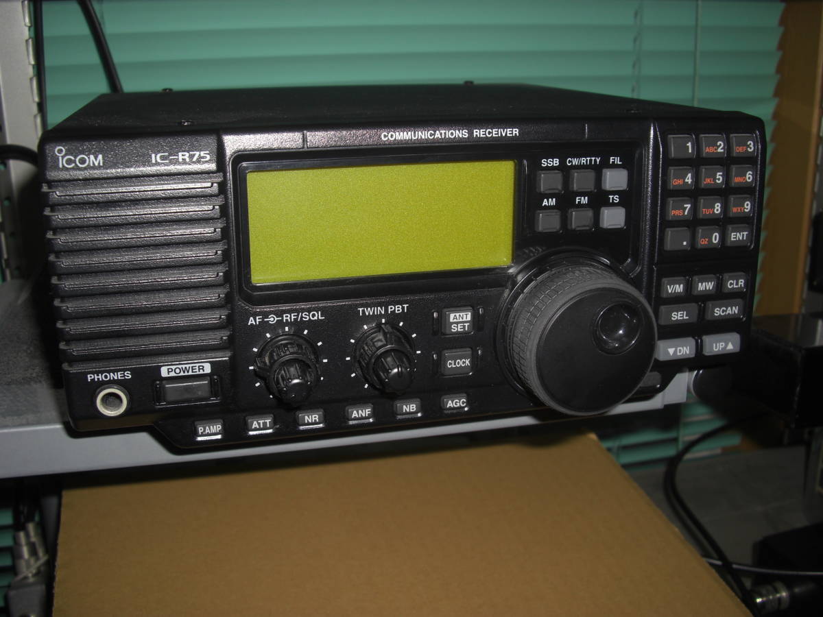 * Icom ICOM приемник IC-R75 UT-106 оборудован **..