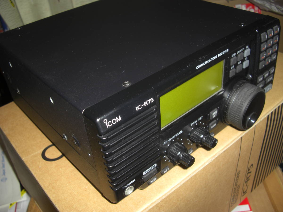 * Icom ICOM приемник IC-R75 UT-106 оборудован **..