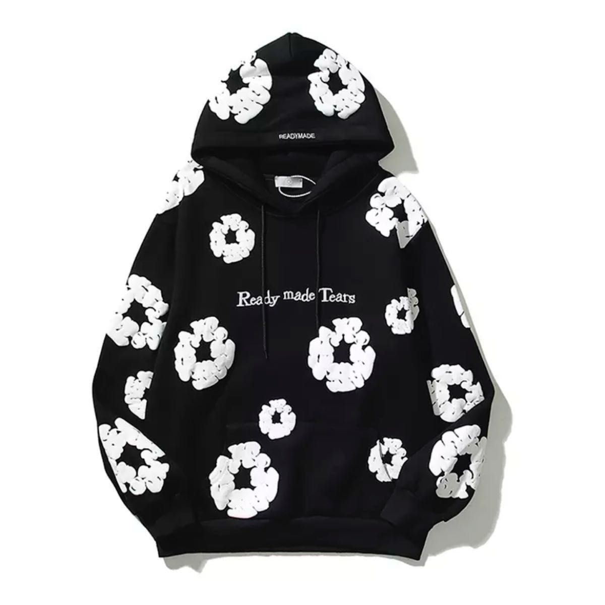 READYMADE x Denim Tears風 ストリートパーカー COTTON WREATH READYMADE x Denim Tears風 ストリートパーカー COTTON WREATH