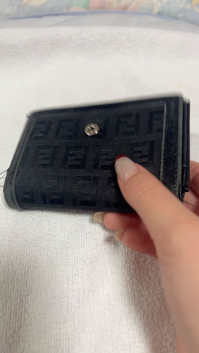 FENDI 財布 ズッカ柄 ズッカ フェンディ　定期入れ　名刺入れ　