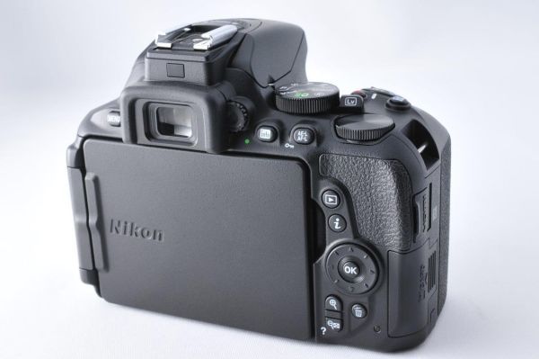 [美品] Nikon ニコン D5600 + AF-P 18-55mm レンズ #433A_画像4