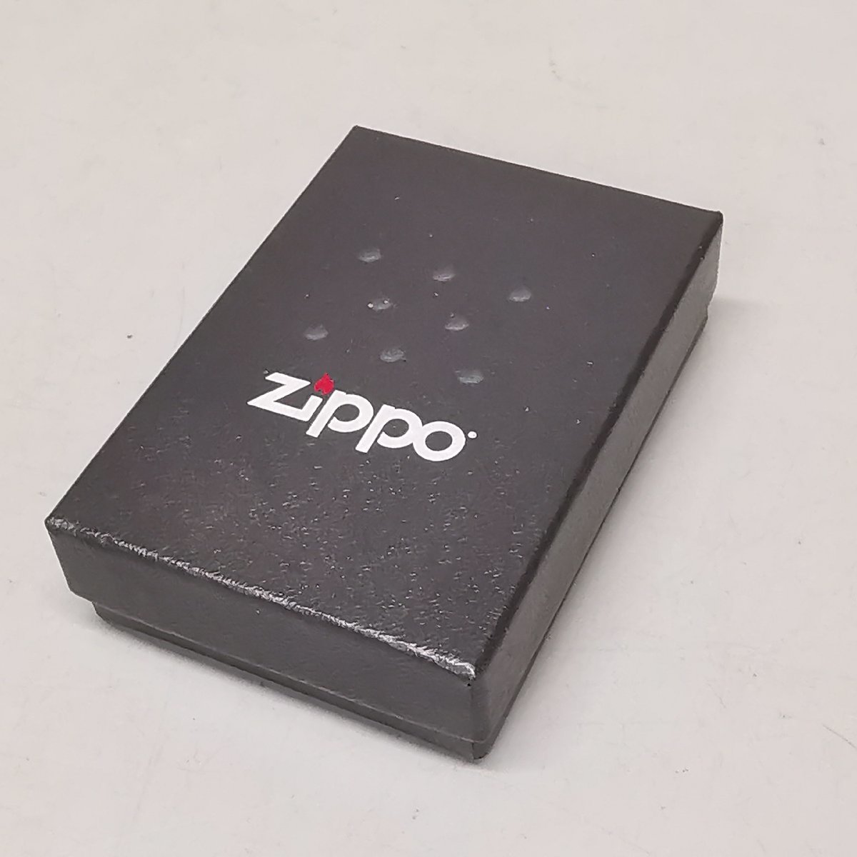 未使用 ZIPPO ジッポー アーマー 2014年製 Heavy Wall Armor Case ストライプ ボーダー オイルライター 外箱付 Z5163_画像9