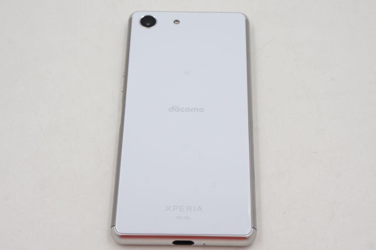 ★☆全額返金保証！最速発送！【SONY Xperia Ace SO-02L 64GB ホワイト docomo 動作確認済】★☆（202401-03429-Skaitori）