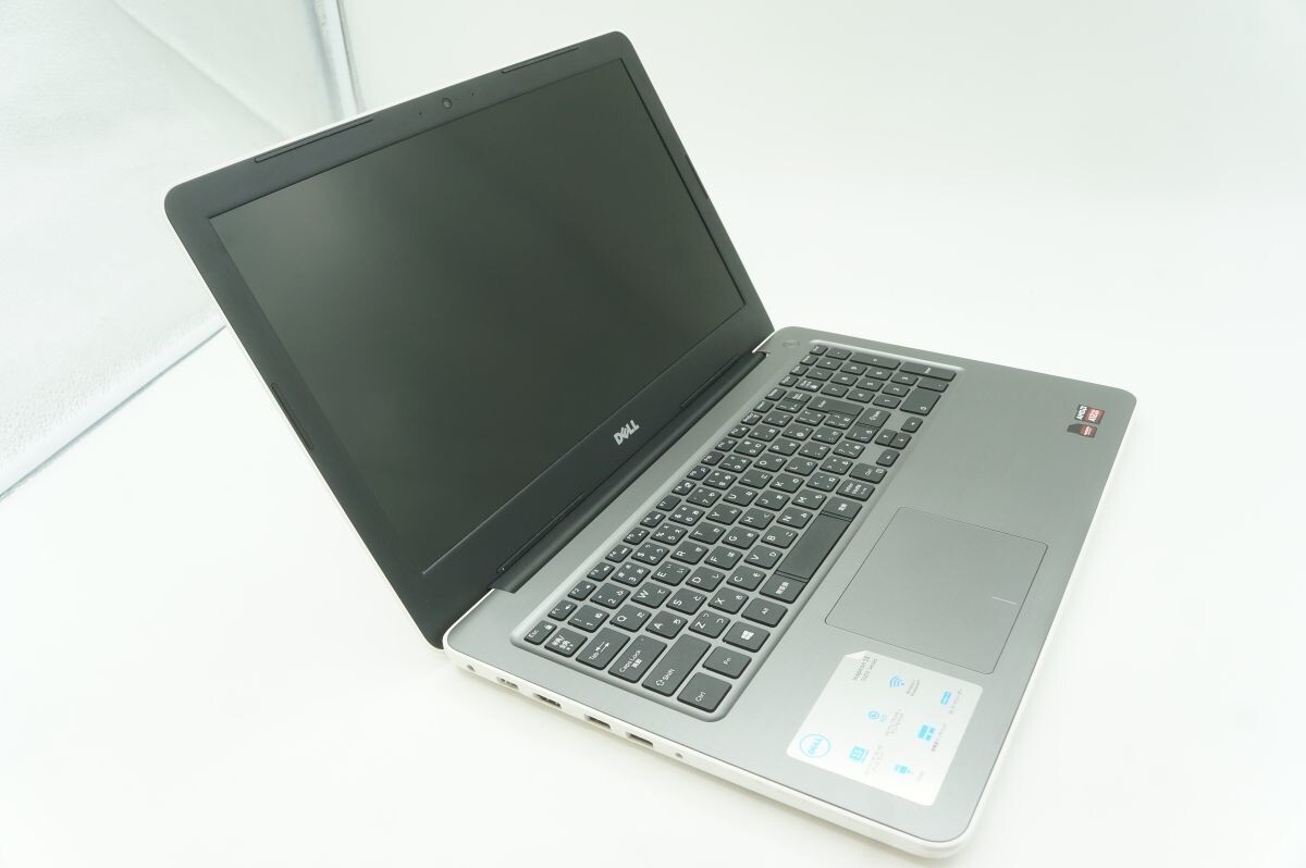 ★☆全額返金保証！最速発送！【DELL Inspiron 15 5000 A12-9700P /8GB /256GB ホワイト 動作確認済】★☆（202401-15526-PCkaitori）_画像2