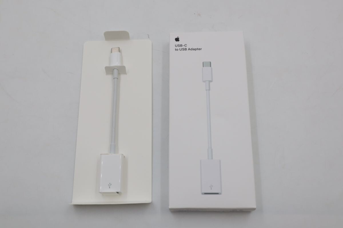 ★☆全額返金保証！最速発送！【Apple USB-C - USBアダプタ MJ1M2AM/A】★☆（202309-11472-PCkaitori）の画像1