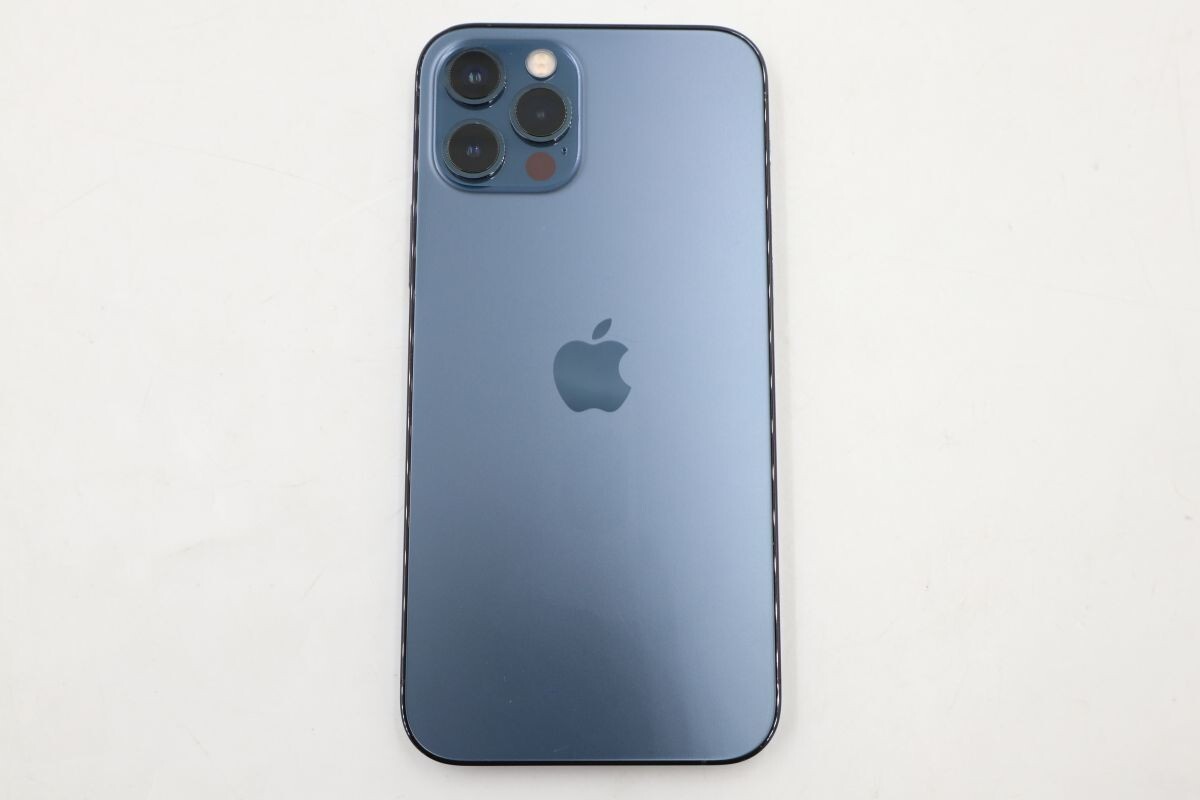 ★☆全額返金保証！最速発送！【iPhone 12 Pro 256GB パシフィックブルー MGMD3J/A 動作確認済】★☆（202312-03030-Skaitori）