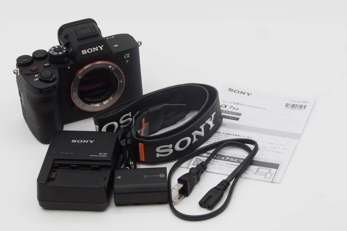 ★全額返金保証！最速発送！【SONY ミラーレス一眼 α7RⅤ ボディ ILCE-7RM5 美品 シャッター回数2567回 即納OK】（202401-26573-kaitori）_画像6