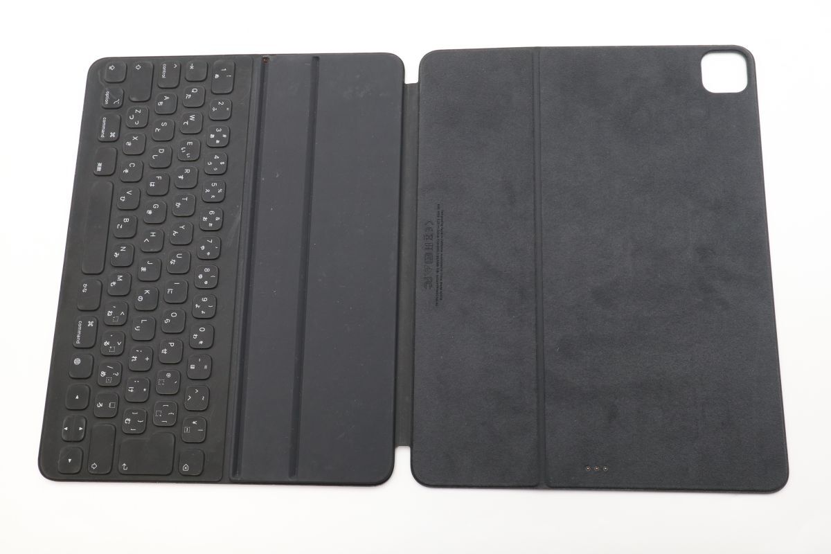 ★☆全額返金保証！最速発送！【Apple iPad Smart Keyboard Folio 日本語 ブラック Model A2039 MXNL2J/A】★☆（202310-16655-PCkaitori）_画像1