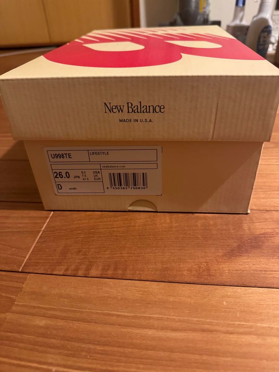 New balance 998 TE made in USA ニューバランス