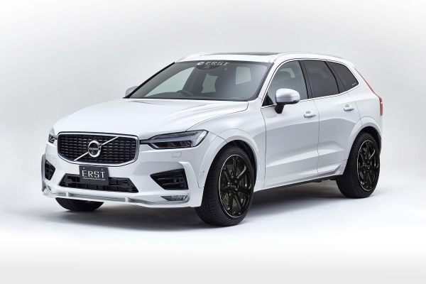 ERST エアスト VOLVO XC60 R-DESIGN UB/UD 2017- フロントリップ＆サイドリップ＆リアディフューザー ＆ マフラカッター セット ボルボ_画像1