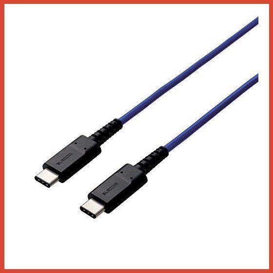 エレコム USB Type C ケーブル高耐久 0.3m MPA-CCS03BU_画像1