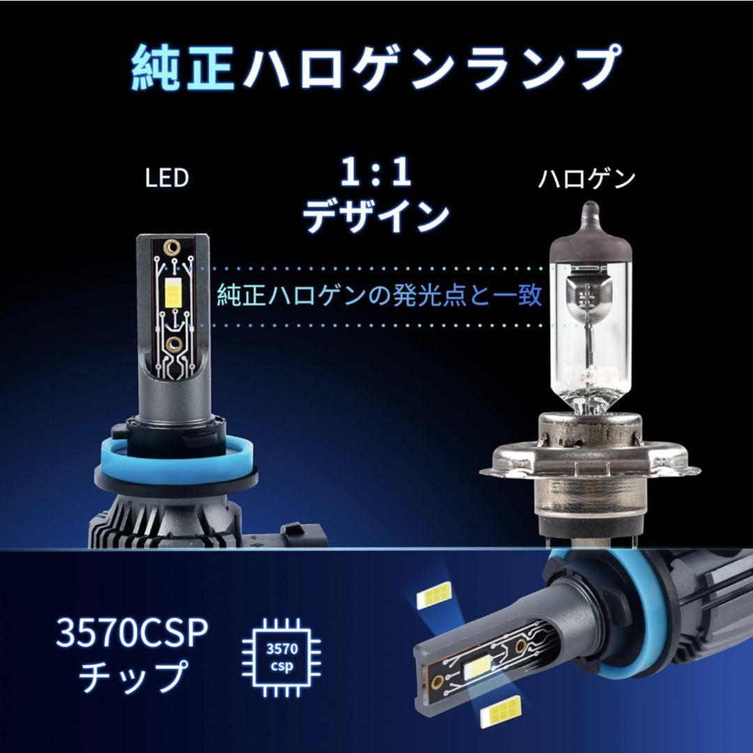 IYF H8/H9/H11 LEDヘッドライト 車用LEDバルブ_画像7