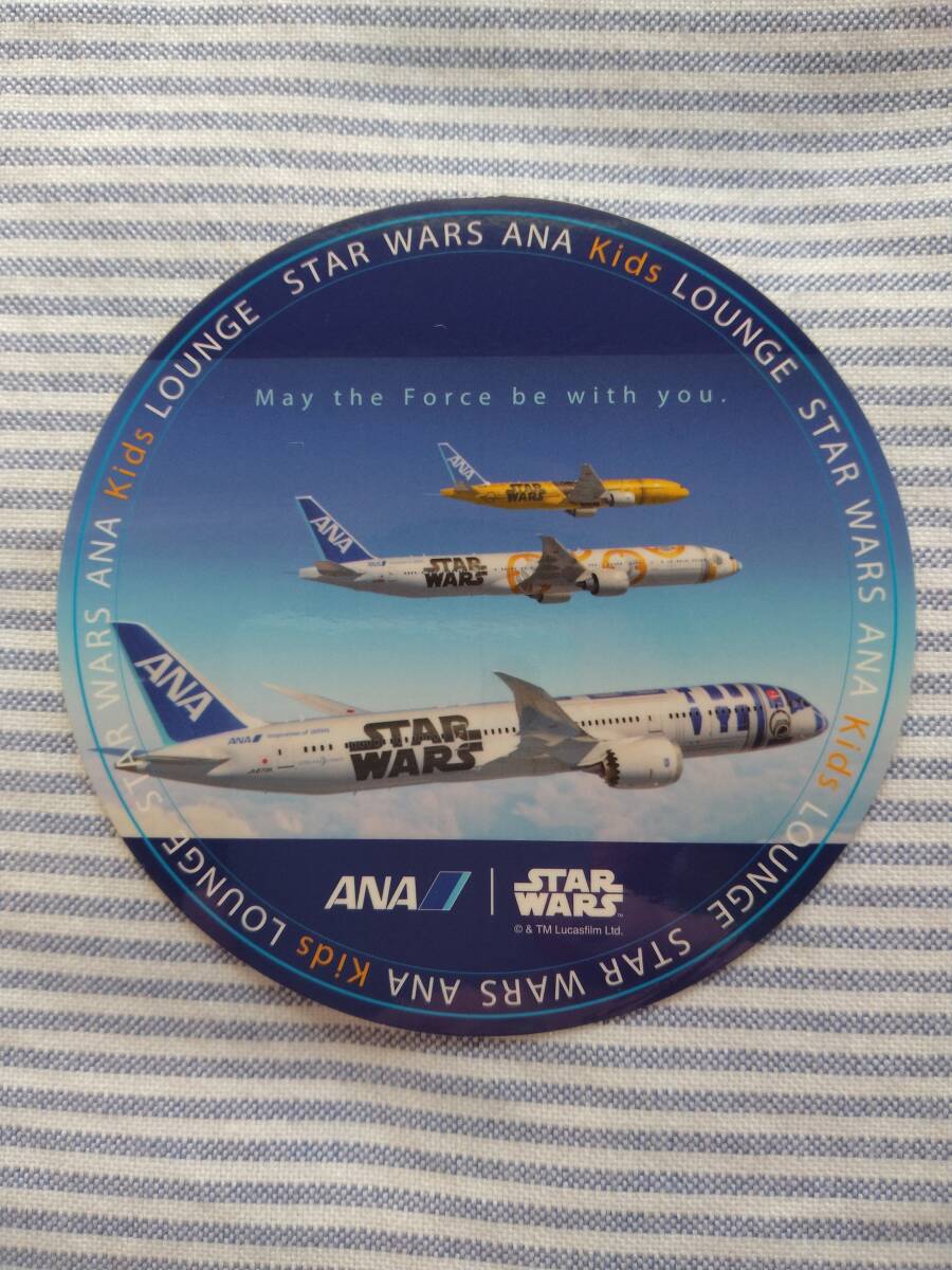 未使用 ANA STAR WARS JET スターウォーズジェット ステッカー　送料無料_画像1