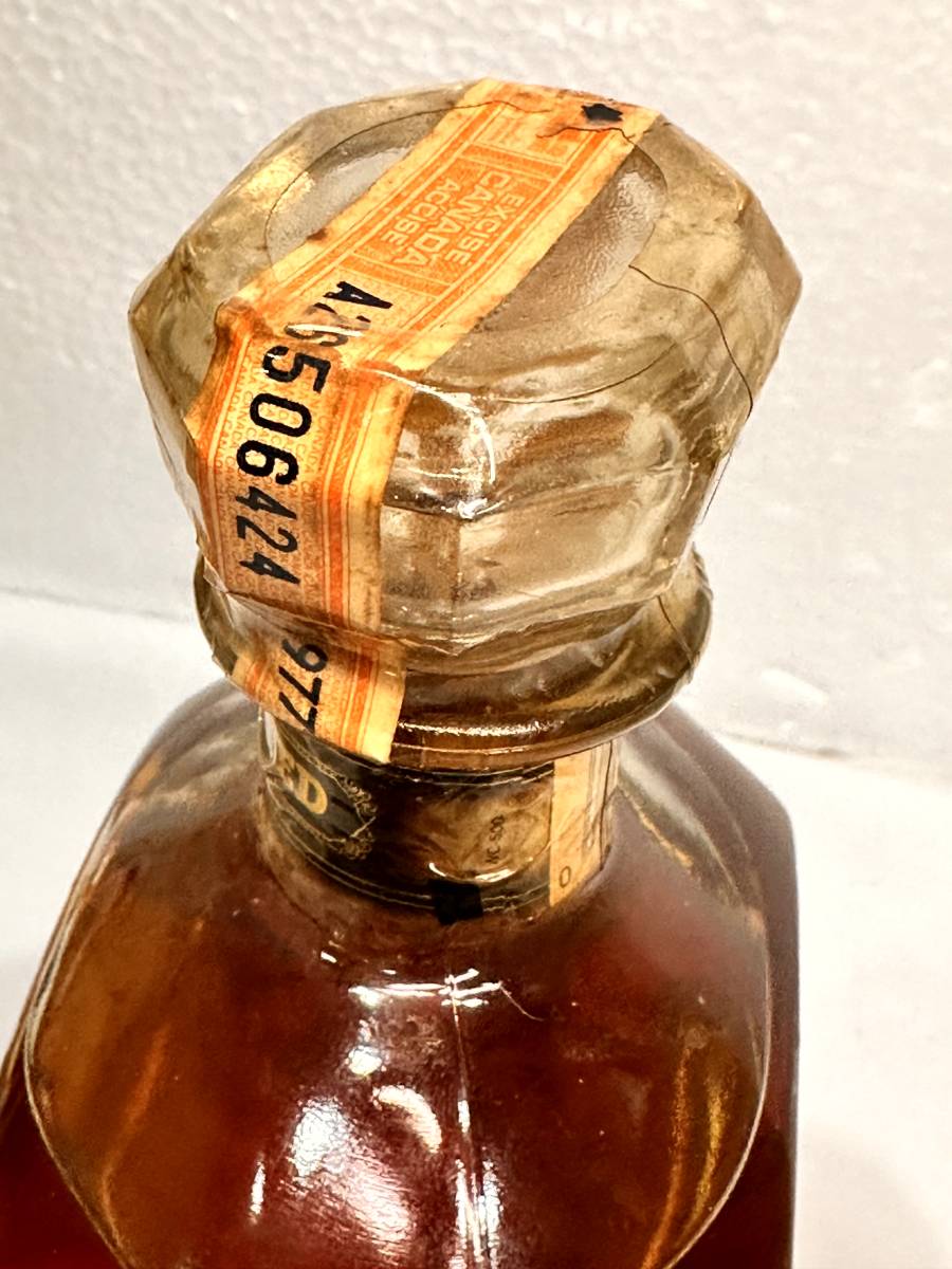 [3165] 長期保管品 未開栓 カナディアンクラブ クラッシック 12年 750ml 40% Canadian Club Classic 12years_画像7