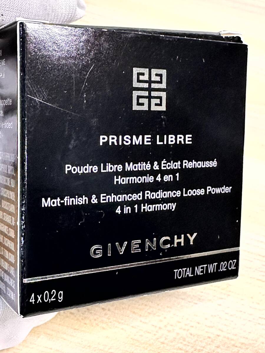 [3370] 未使用 GIVENCHY ジバンシー PRISME LIBRE プリズム リーブル ルース パウダー 0.2g×4 フェイスパウダー_画像5