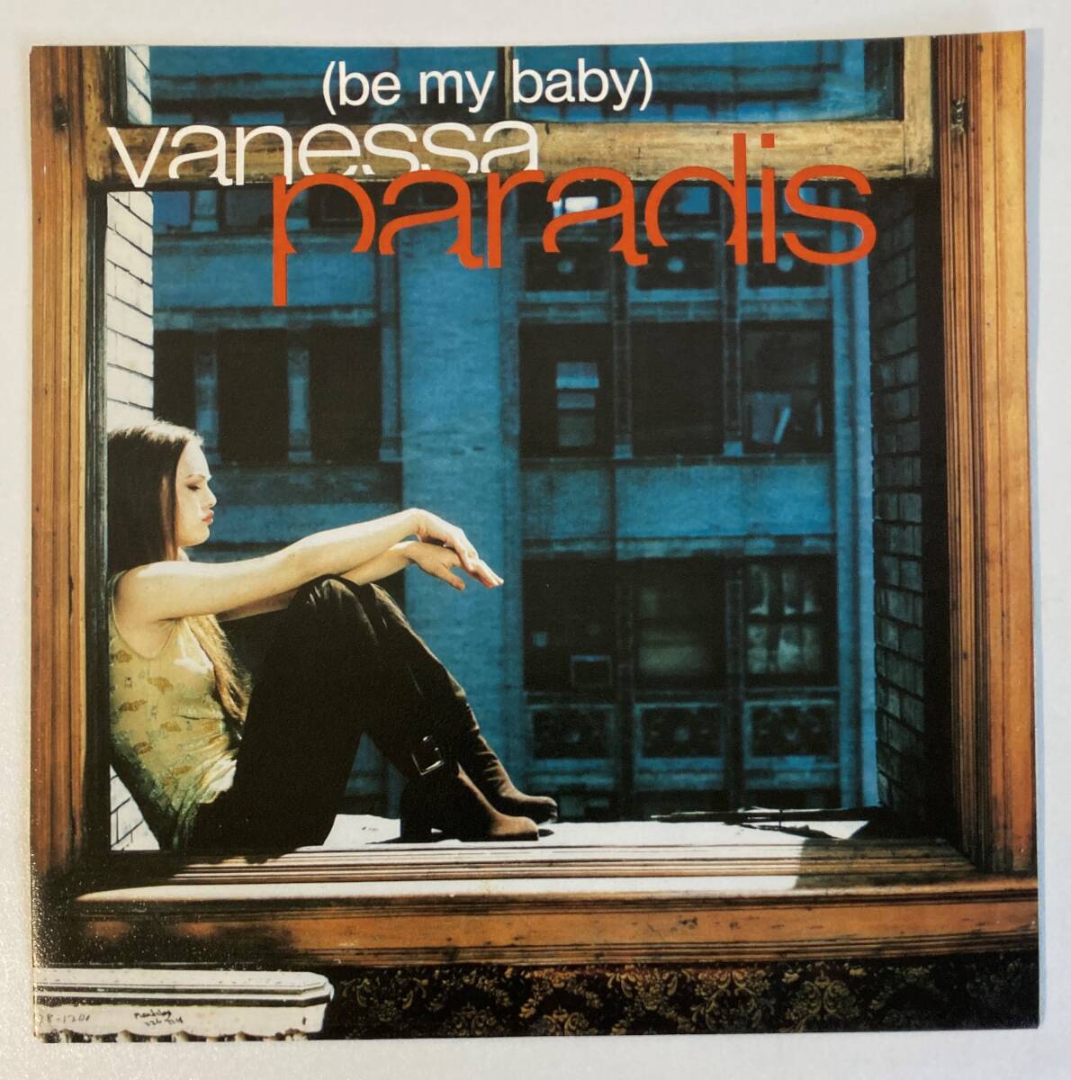 ヴァネッサ・パラディ (Vanessa Paradis) Be My Baby/The Future Song 仏盤EP Polydor 863398-7 未使用_画像1