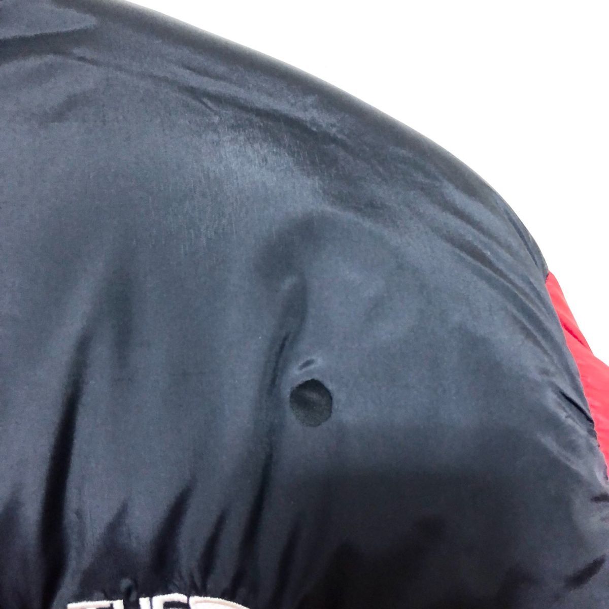 ノースフェイス 90s ヌプシ ダウンジャケット メンズMサイズ 正規品 レッド ブラック 本物 バルトロ ライト ヒマラヤン マクマード m1525_画像6